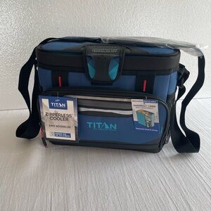 Titan by Arctic Zone Deep Freeze Cooler - 12 Can Zipperless Hardbody Cooler NWT
